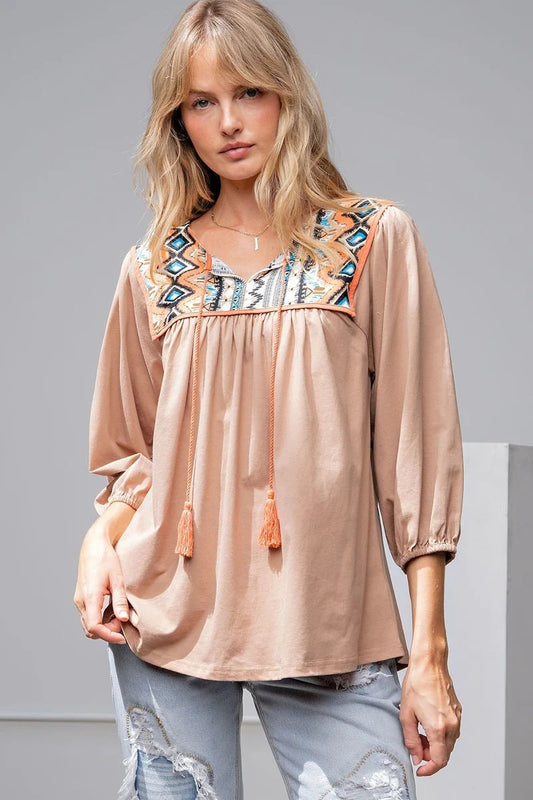 Loose Fit Cotton Top